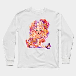 Colorful girl Long Sleeve T-Shirt